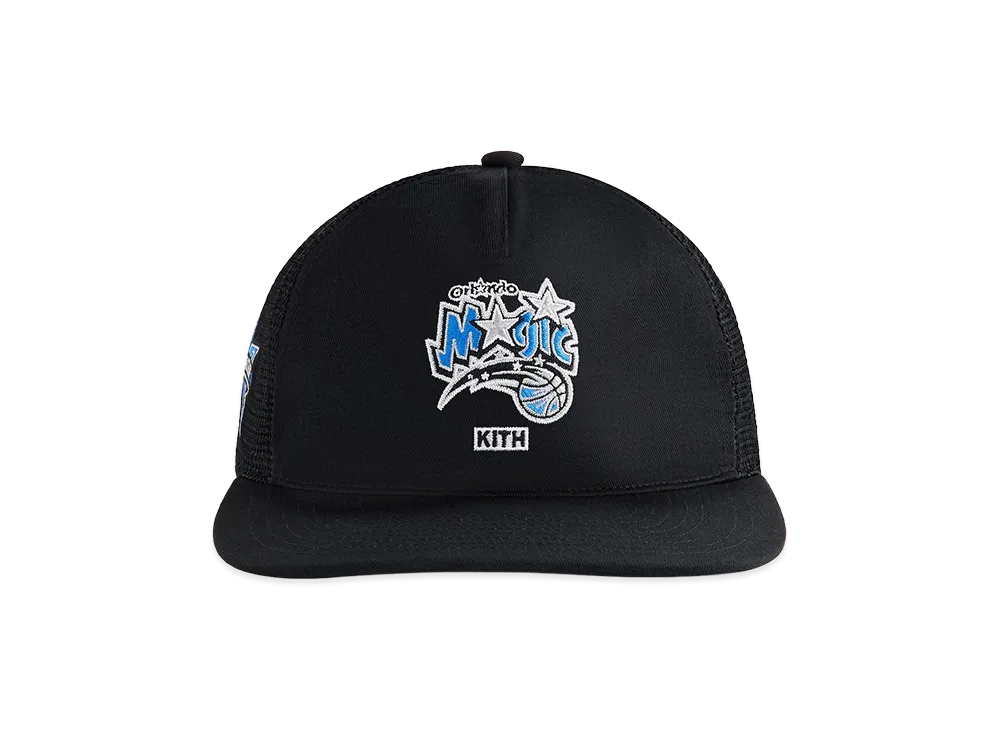 Kith x '47 x NBA All-Star Orlando Magic Trucker Hat "Black"