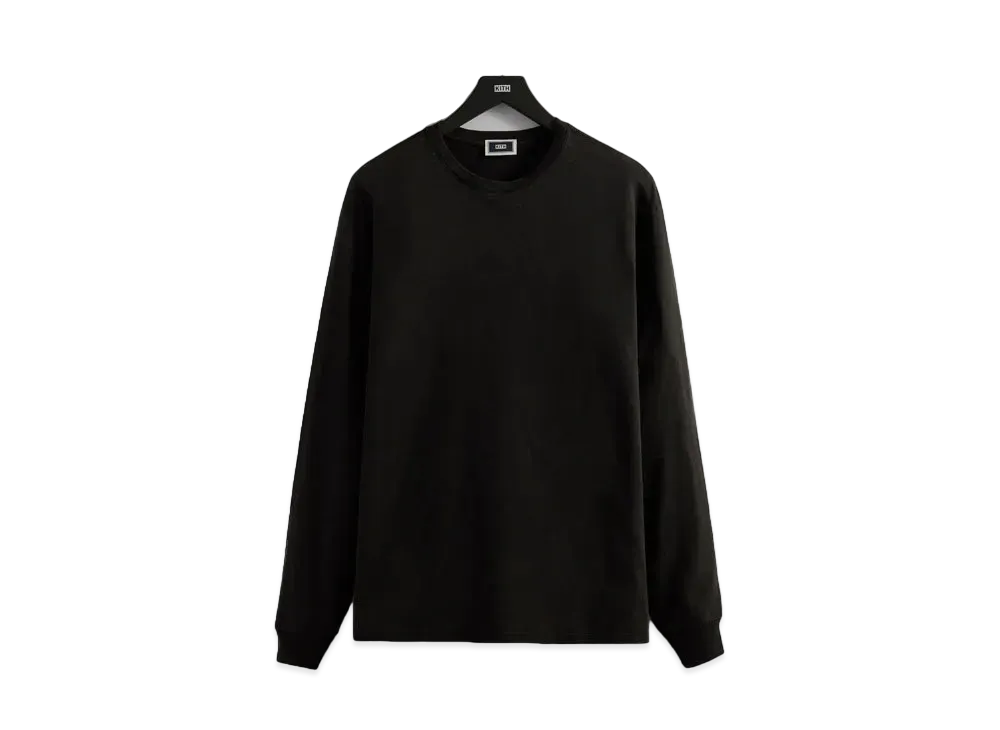 Kith L/S Vintage Tee "Black"