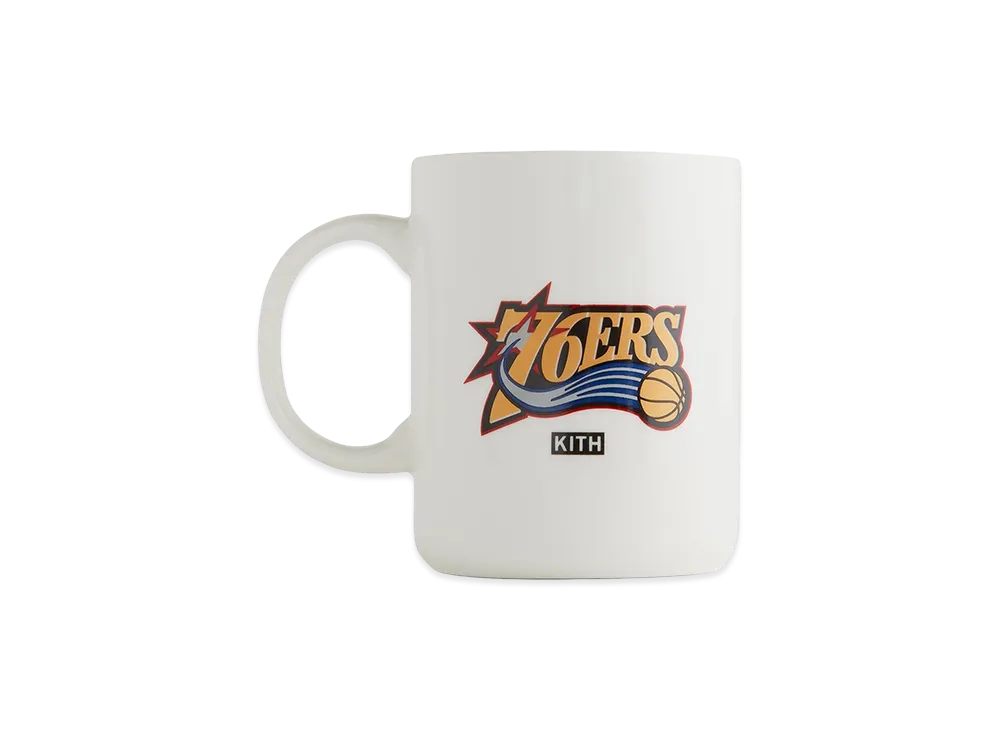 Kith x NBA All-Star Philadelphia 76ers Mug "White"