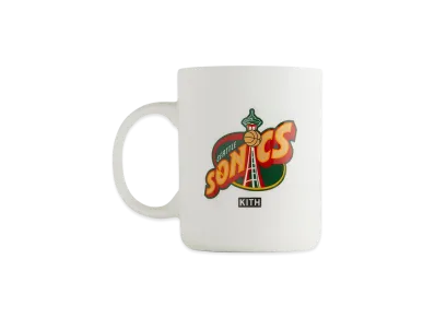 Kith x NBA All-Star Seattle SuperSonics Mug "White"