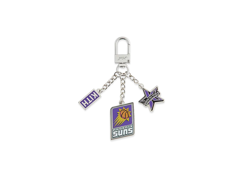 Kith x NBA All-Star Phoenix Suns Keychain "Silver"