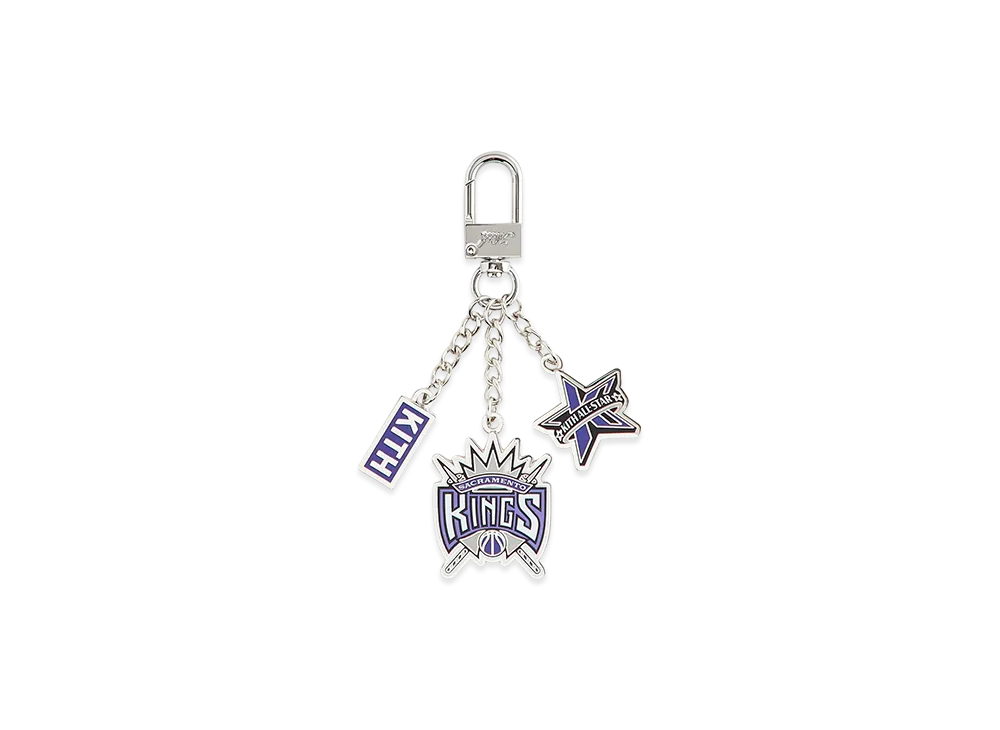 Kith x NBA All-Star Sacramento Kings Keychain "Silver"