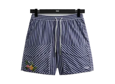 Kith Striped Poplin Boreum Cargo Short "Montage"