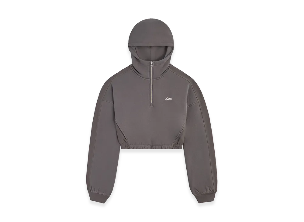 Kith Women's Blair Quarter Zip Hoodie "Monarch"