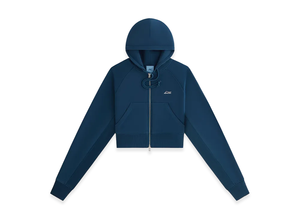 Kith Women's Davin Cropped Hoodie "Process"