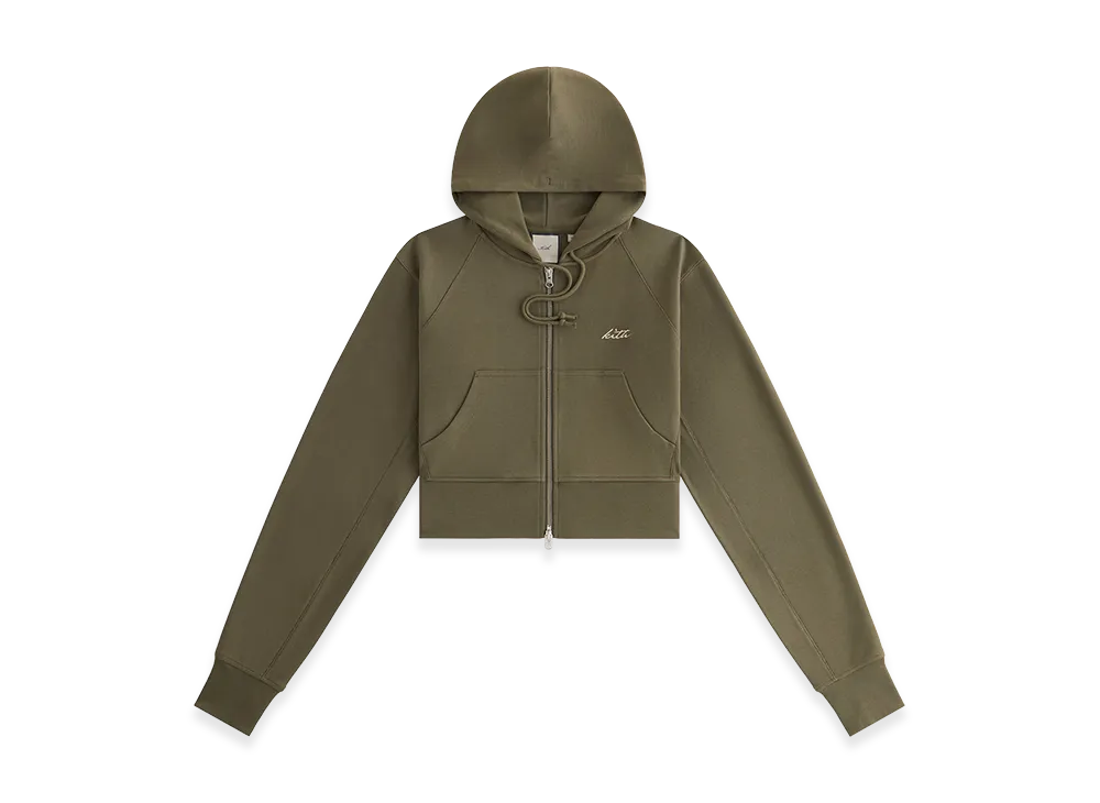 Kith Women's Davin Cropped Hoodie "Canopy"