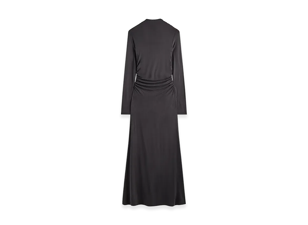 Kith Women's Harin Cupro Maxi Dress "Black"