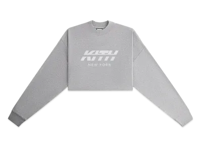 Kith Women's Jasper Swift Long Sleeve "Cool Heather Grey"