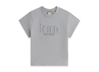 Kith Women's Mulberry Vintage New York Tee "Cool Heather Grey"