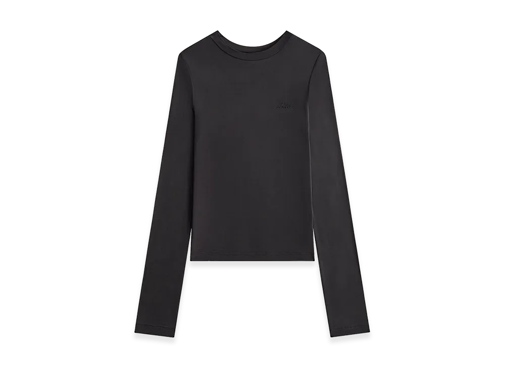 Kith Women's Nori Cupro Long Sleeve "Black"