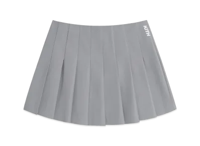 Kith Women's Ruri Reflective Pleated Mini Skirt "Reflective"