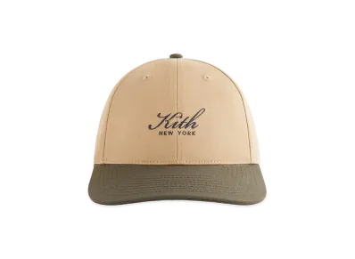 Kith Women's Script New York Colorblock Classic Cap "Canvas"
