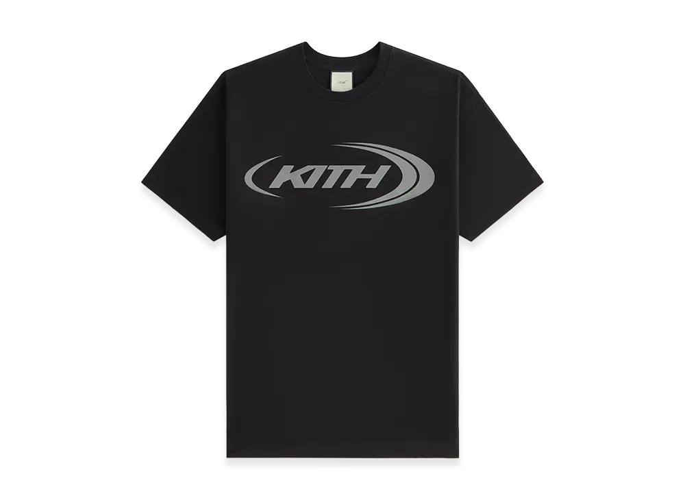 Kith Women's Vintage Outline Logo Tee "Black"