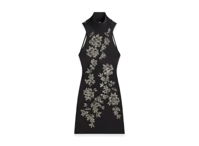 Kith x Lisa Women's Nina Embellished Backless Mini Dress "Black"