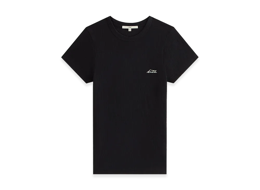 Kith x Lisa Women's Sage Shrunken Lace Tee "Black"