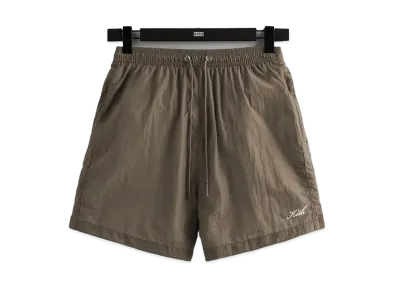 Kith Garment Washed Nylon Active Swim Short "Canvas"