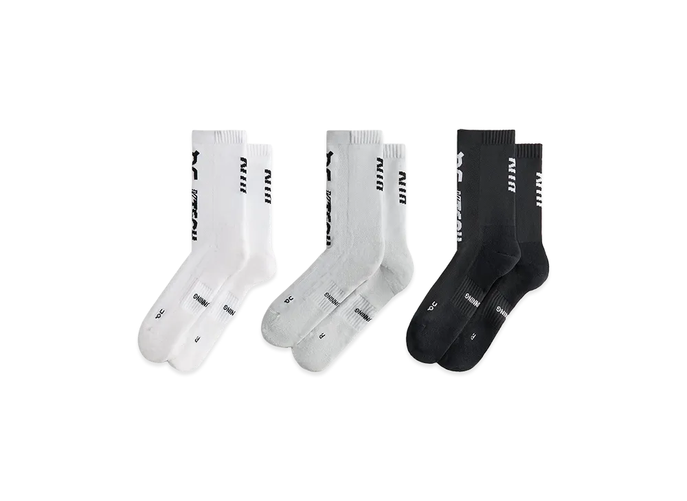 Kith x On Core 3-Pack Run High Socks "Multi"