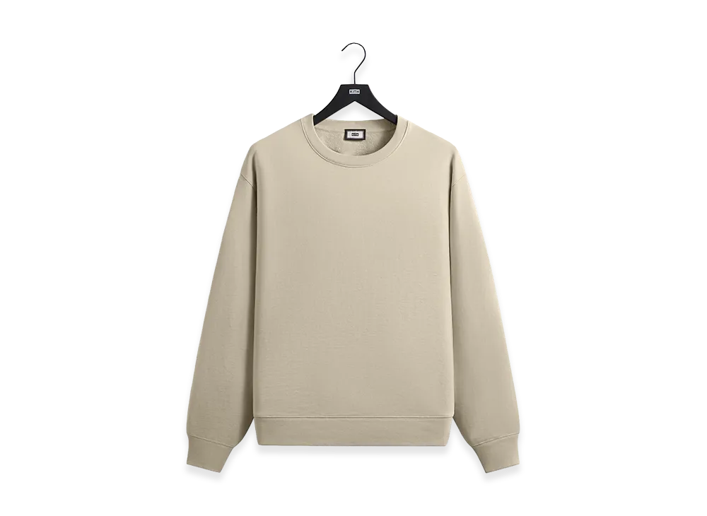 Kith 101 Brushed Terry Rhodes Crewneck "Hallow"