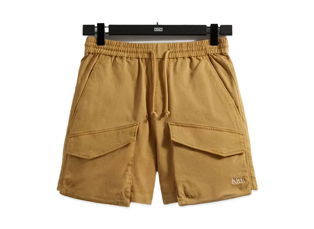 Kith Garment Dyed Twill Boreum Cargo Short "Highland"