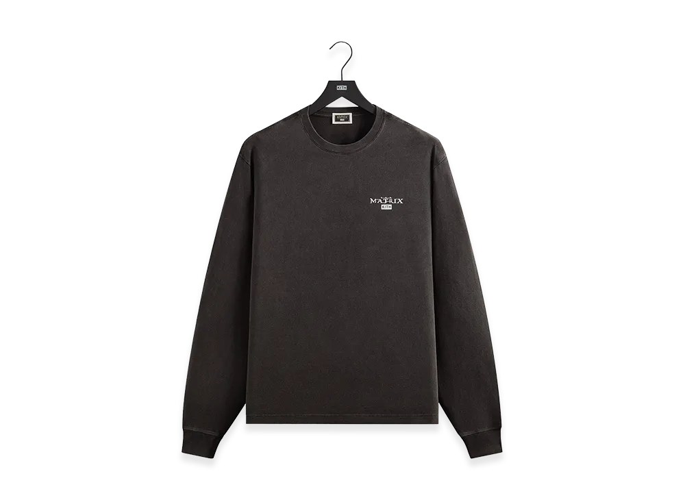 Kith x The Matrix Red Pill Blue Pill Long Sleeve Tee "Black"