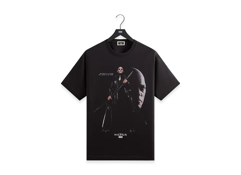 Kith x The Matrix Morpheus Tee "Black"