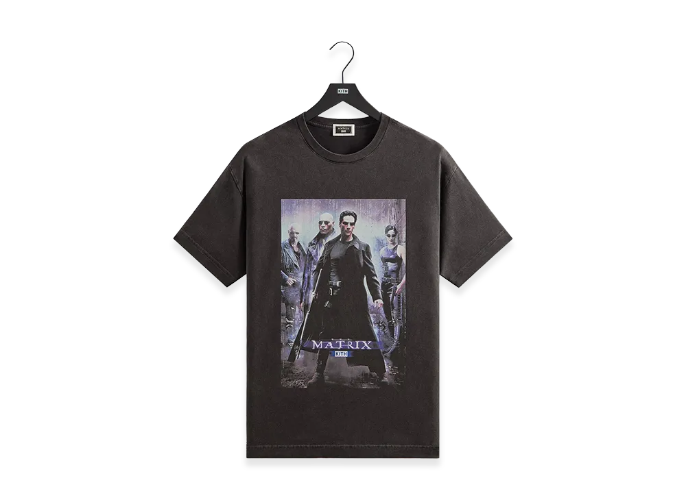 Kith x The Matrix Poster Vintage Tee "Black"