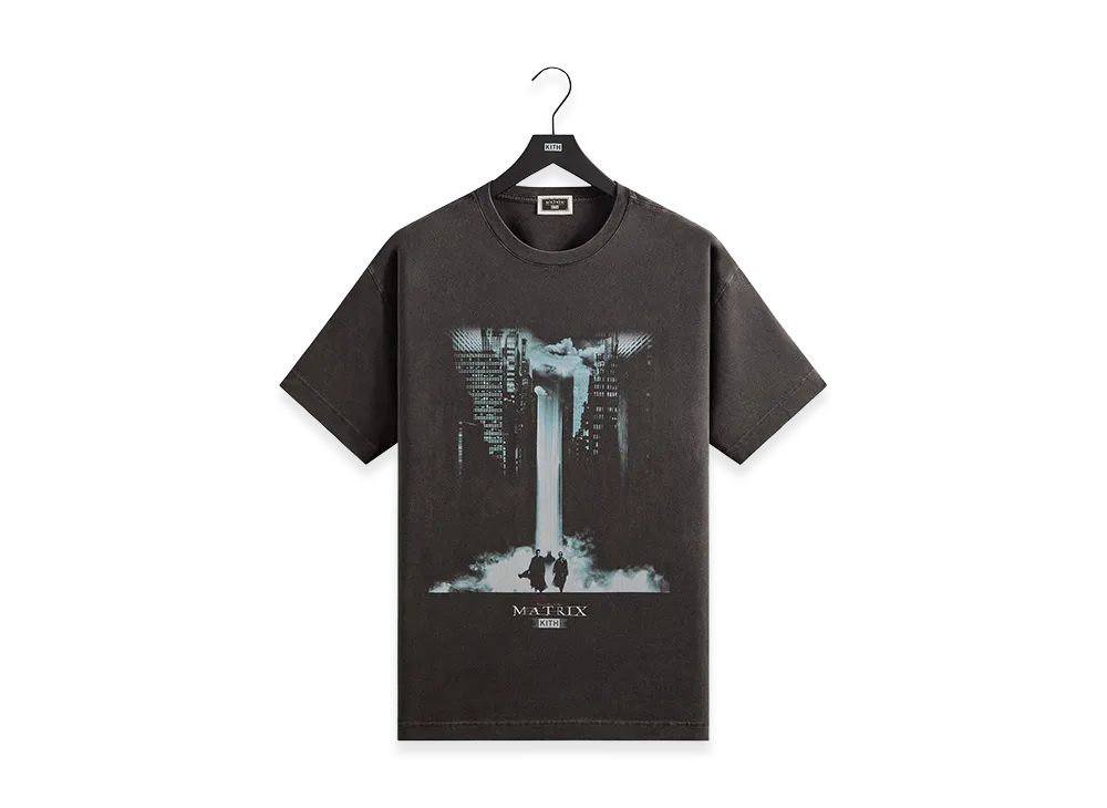 Kith x The Matrix Poster 2 Vintage Tee "Black"