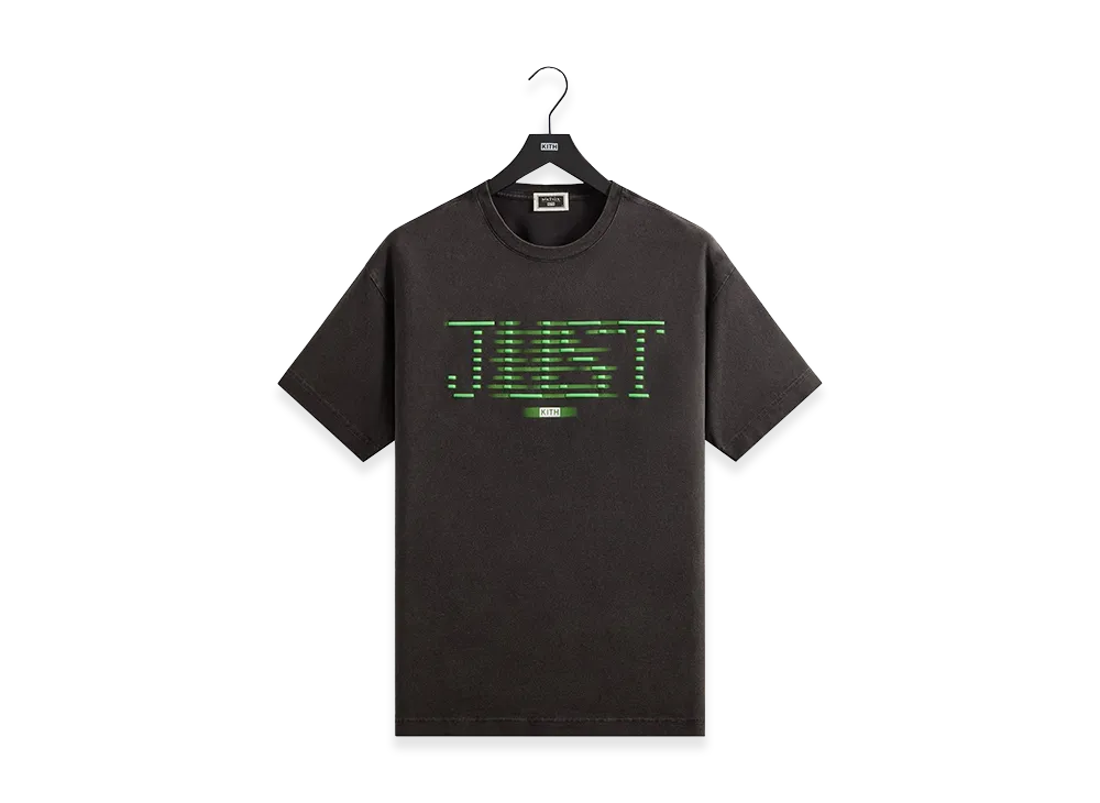 Kith x The Matrix Just Us Vintage Tee "Black"