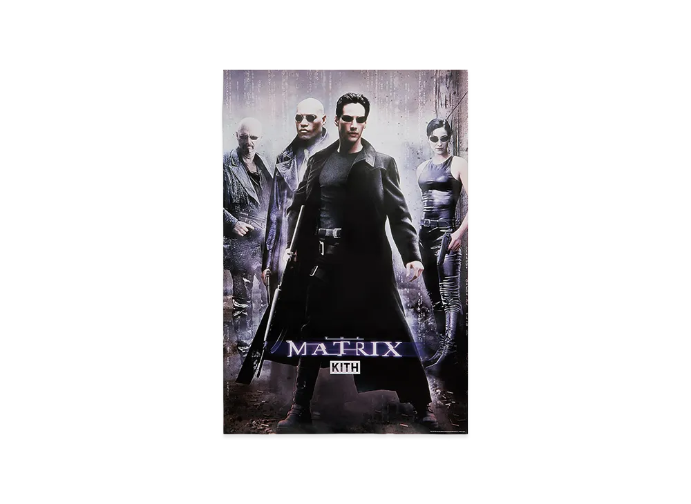 Kith x The Matrix Movie Poster "Multi"