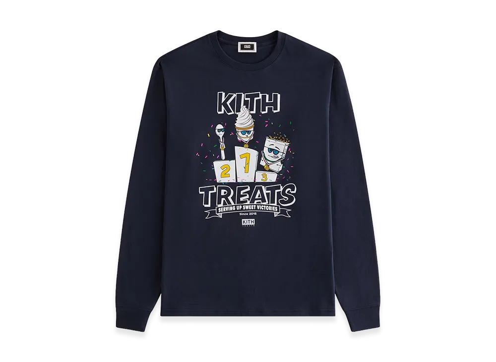 Kith Treats Podium Long Sleeve Tee "Nocturnal"