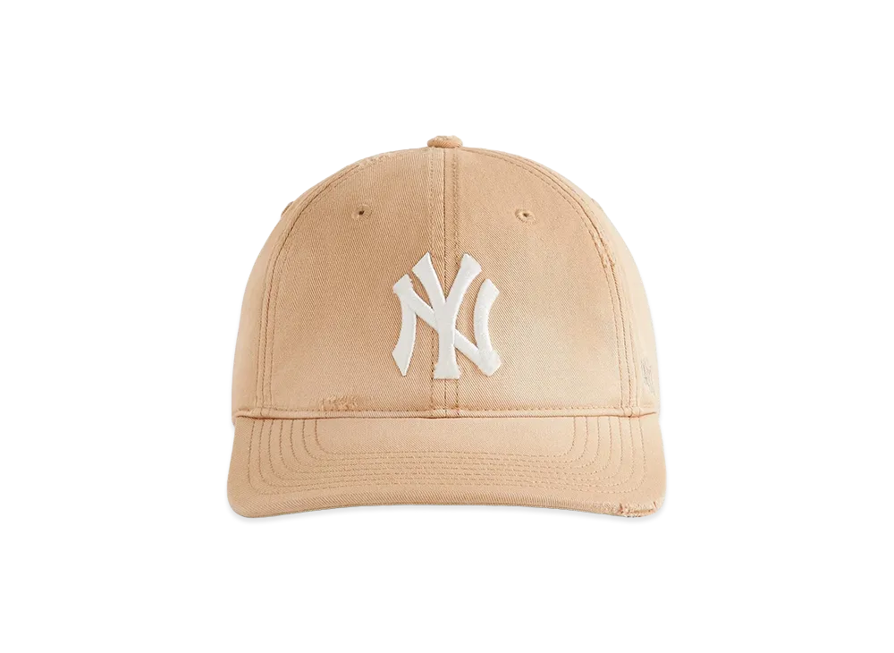 Kith x '47 x NBA New York Yankees Washed Franchise LS Cap "Canvas"