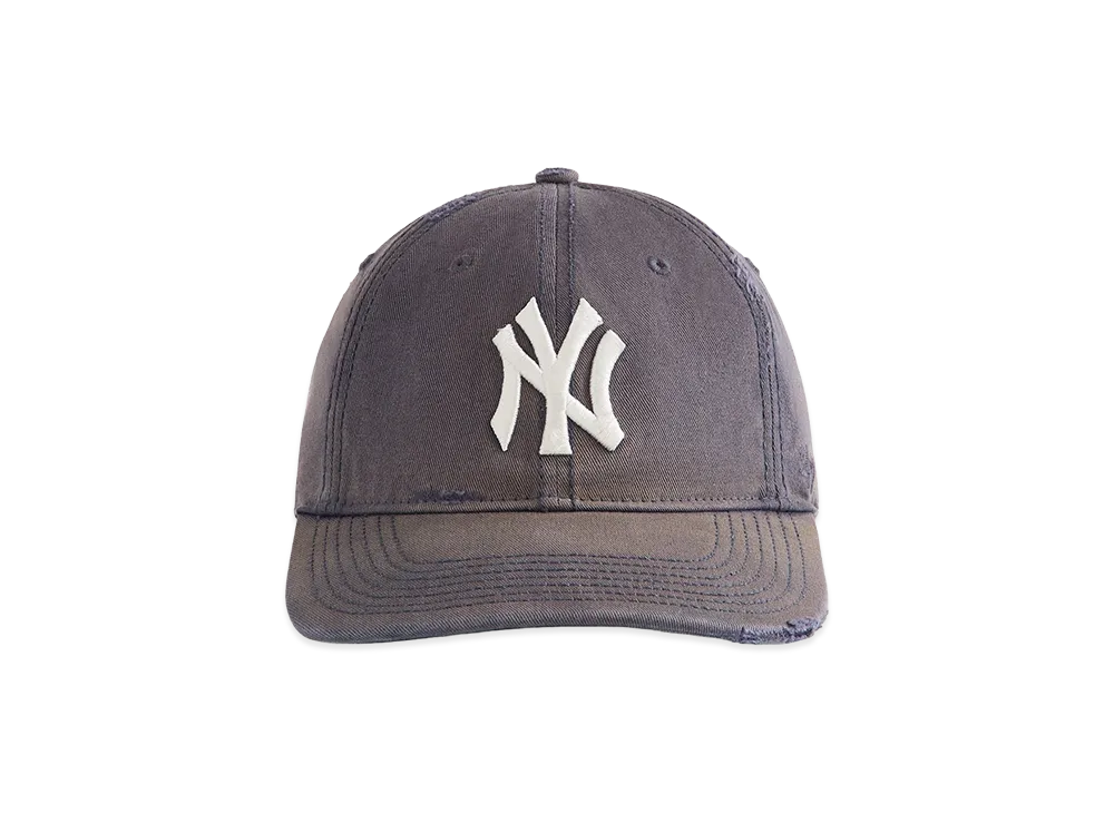 Kith x '47 x NBA New York Yankees Washed Franchise LS Cap "Granite"