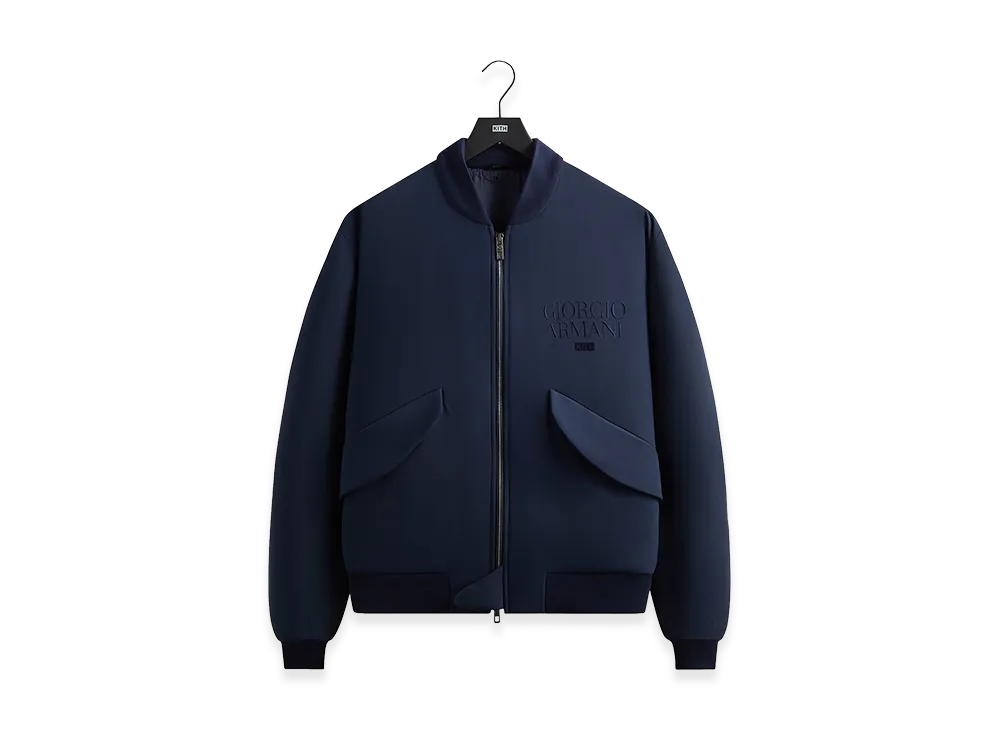 Kith x Giorgio Armani x The New York Knicks Bomber Jacket "Nocturnal"