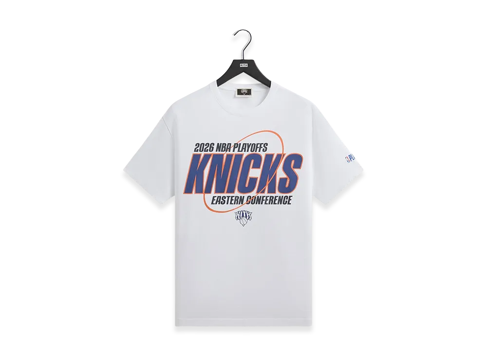 Kith x The New York Knicks Playoffs Tee "White"