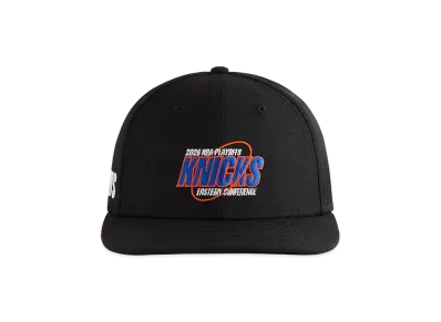 Kith x NEW ERA x The New York Knicks Playoffs Premium Wool 59Fifty Low Profile Cap "Black"