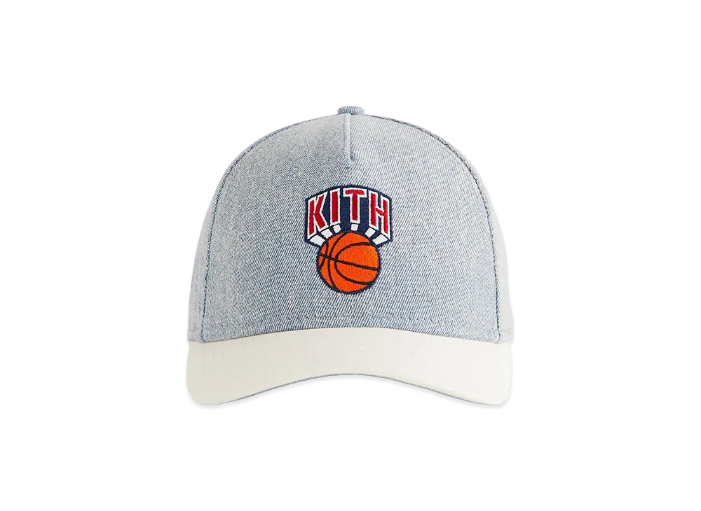 Kith x NEW ERA x The New York Knicks Two Tone 9Forty M Crown Snapback "Mid Indigo"