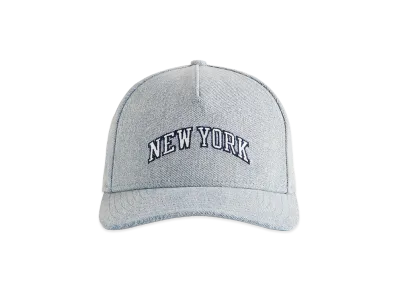 Kith x NEW ERA x The New York Knicks Denim 9Forty M Crown Snapback "Mid Indigo"