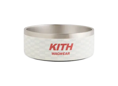 Kith x wagwear Metal Dog Bowl "Sandrift"