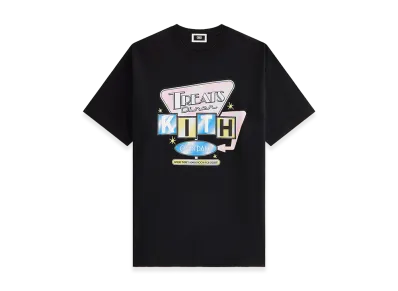 Kith Treats Diner Neon Sign Tee "Black"