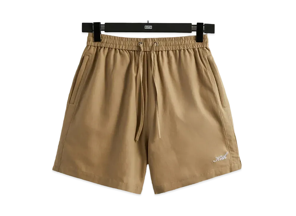 Kith Silk Cotton Active Short "Canvas"
