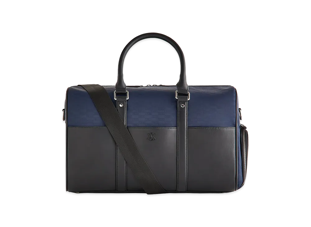 Kith Monogram Nylon Leather Traveler K40 Bag "Nocturnal"