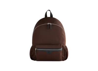 Kith Monogram Nylon Jacquard Backpack "Dark Roast"