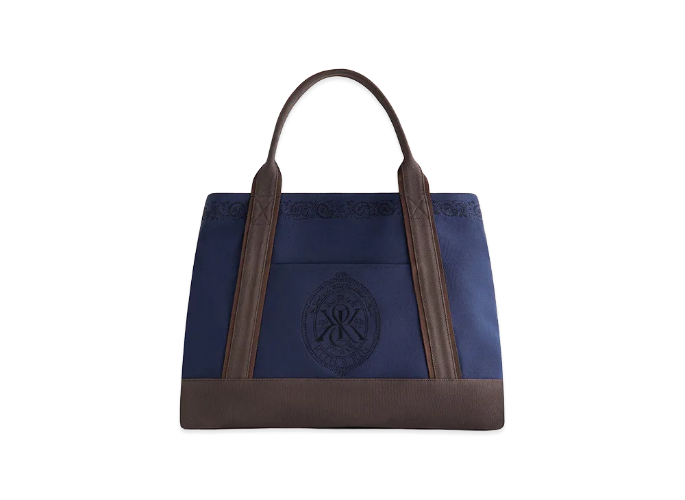 Kith Embroidered Canvas Tote Bag "Nocturnal"