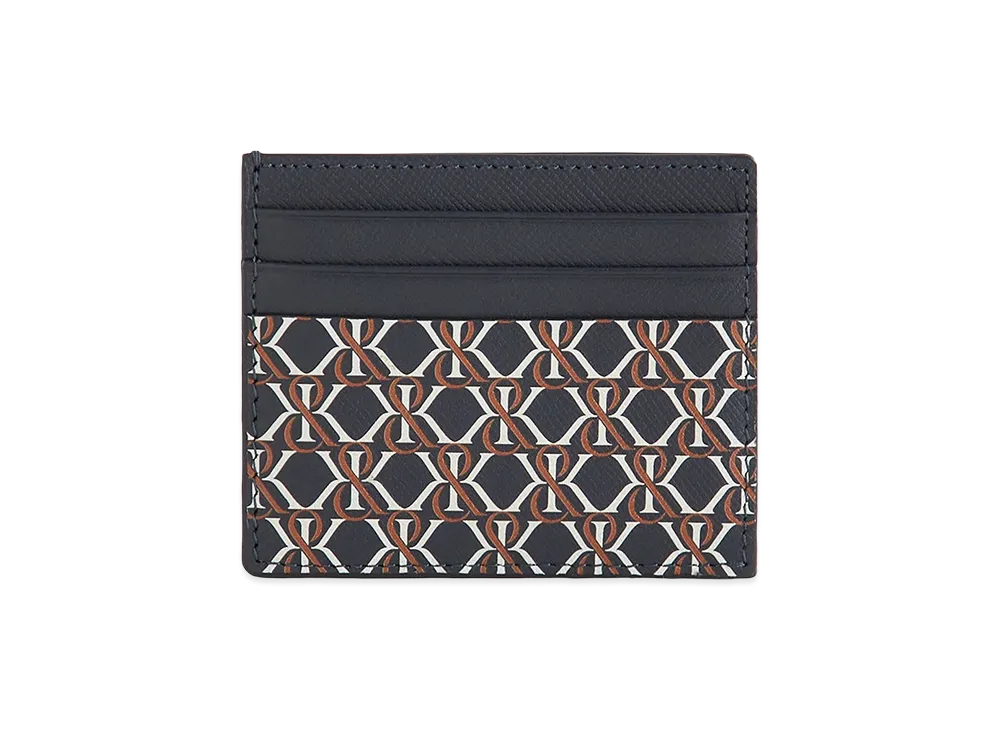 Kith Printed Monogram Card Holder "Nocturnal"