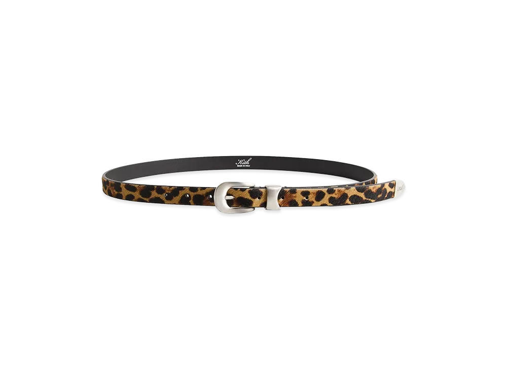 Kith Monogram Suede Leather Belt 