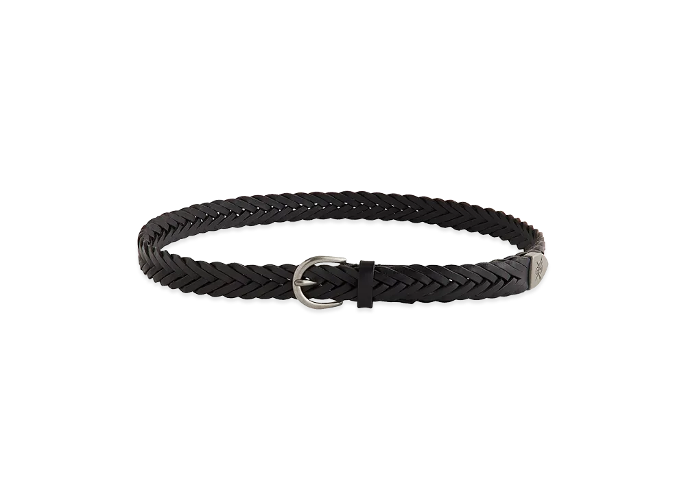 【極美品】KITH BELT 黒 ベルト Kith Monogram Suede Leather Belt 