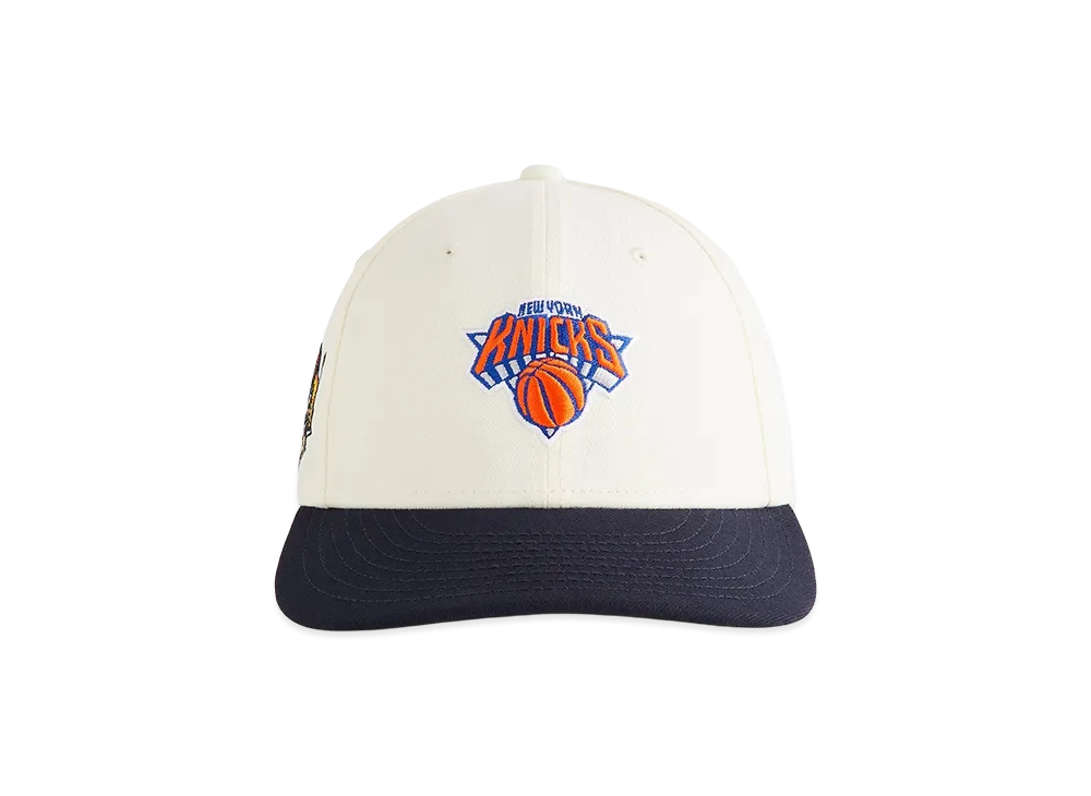 Kith x New Era x the New York Knicks Two Tone 59Fifty Low Profile Fitted Cap "Sandrift"