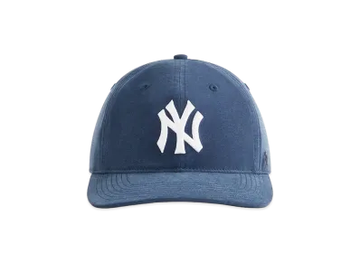 Kith x '47 x the New York Yankees Heavy Cupro Linen Franchise LS Cap "Nocturnal"