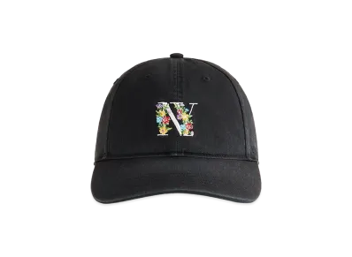 Kith x '47 Floral NY Washed Twill Classic Cap "Black"