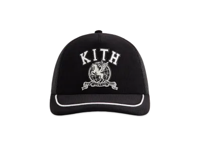 Kith Micro Cord Nolan Trucker Hat "Black"